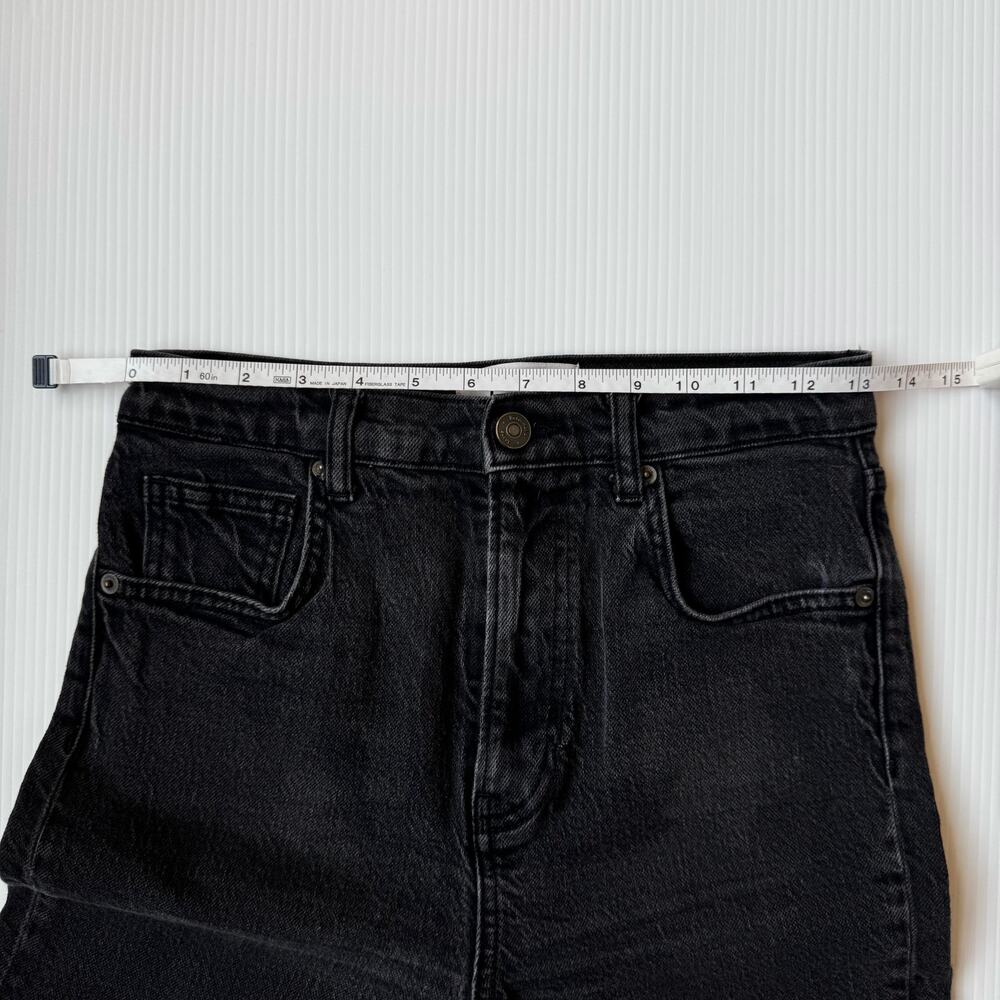 Reformation Liza Jeans 28 Black Sustainable Organic Denim Capsule Ecotone Europe - Picture 10 of 16